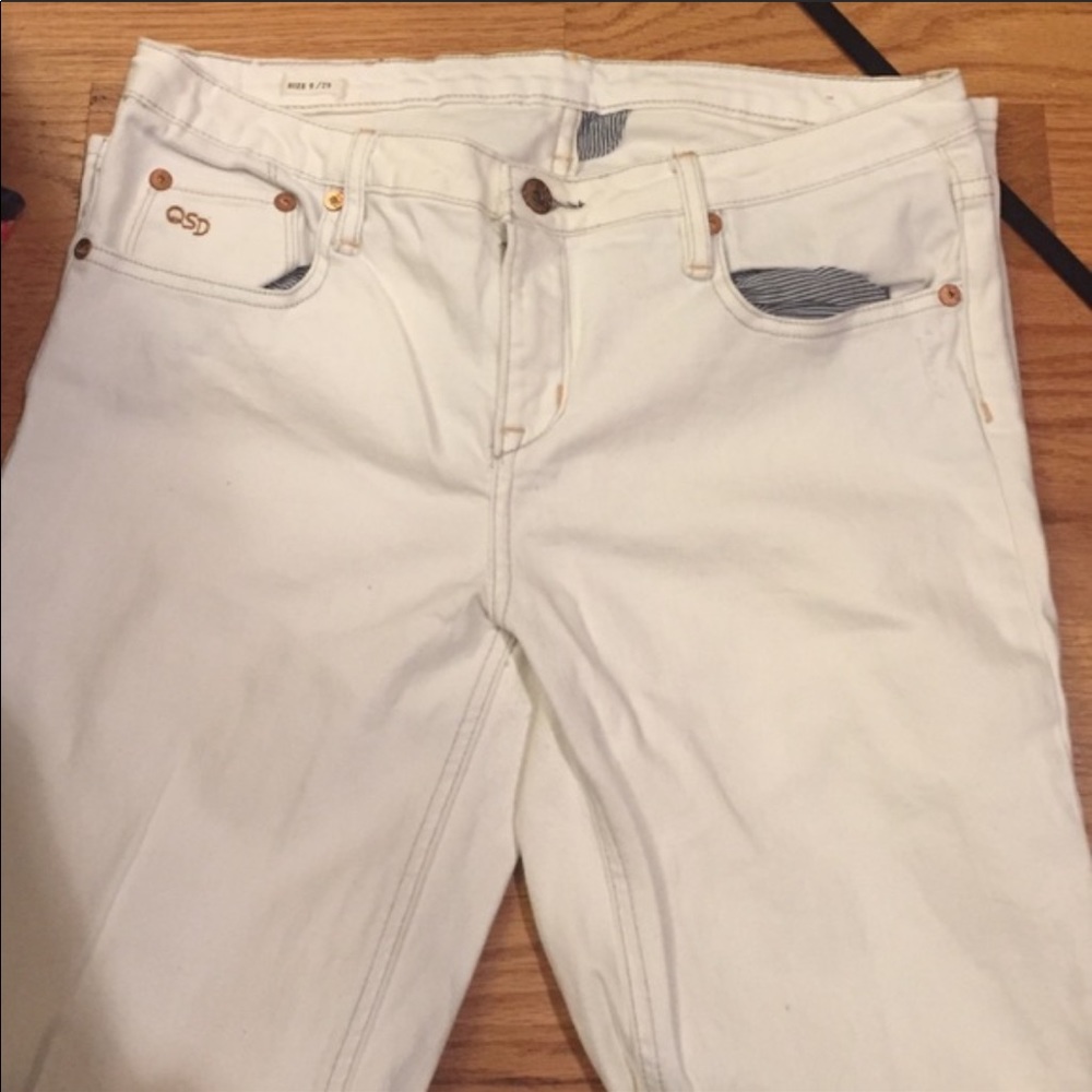 White jeans